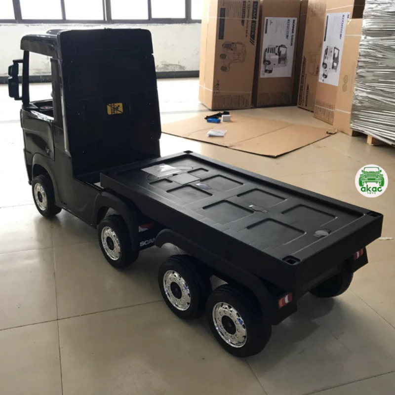 AKAC Official Scania 24v Ride-On Truck & Trailer 2-6 yrs (Limited Availability)