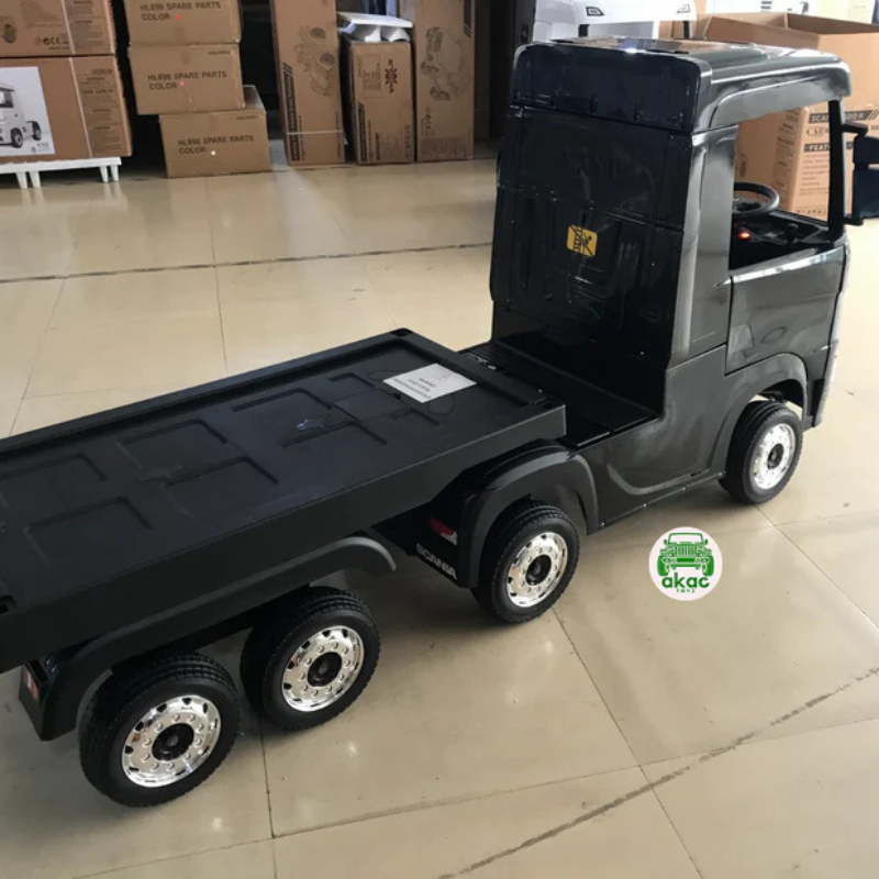 AKAC Official Scania 24v Ride-On Truck & Trailer 2-6 yrs (Limited Availability)
