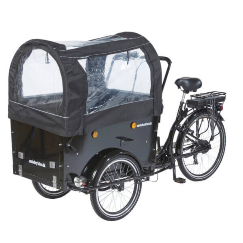 AM CARGO BIKE Curve Dog Friendly Electric Tricycle Black