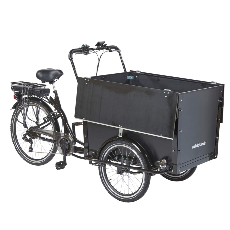 AM CARGO BIKE Workman 2 Electric Tricycle Black