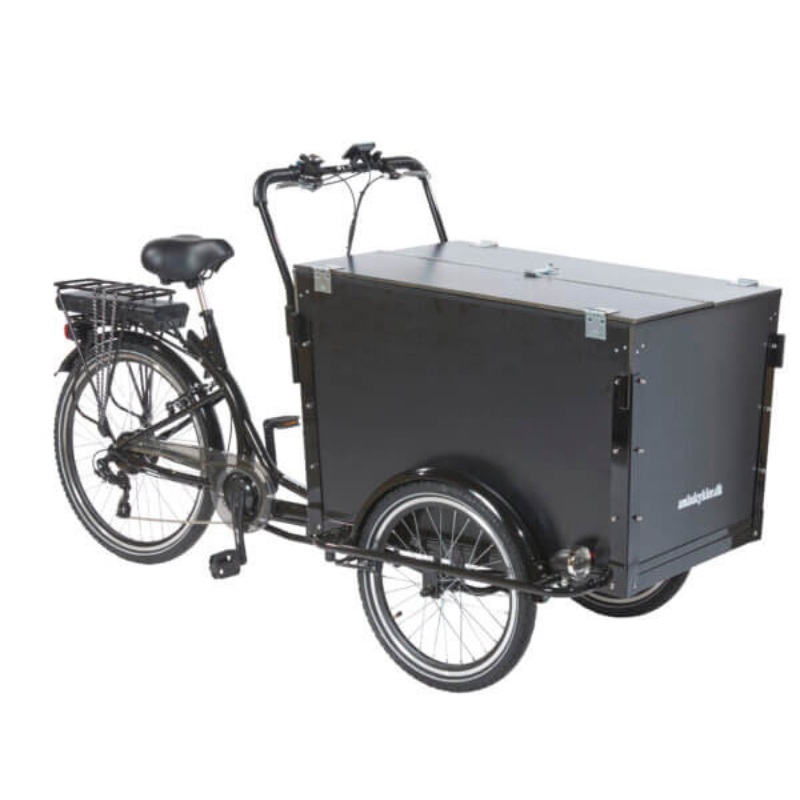 AM CARGO BIKE Workman 2 Electric Tricycle Black