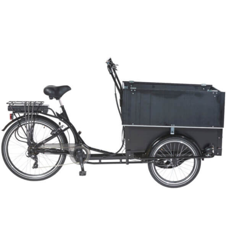 AM CARGO BIKE Workman 2 Electric Tricycle Black