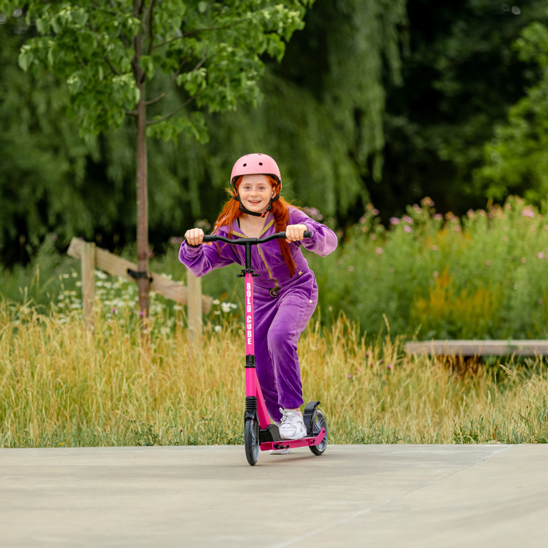 BOLDCUBE Big 2 Wheeler Scooter Pink 8yrs-Adult