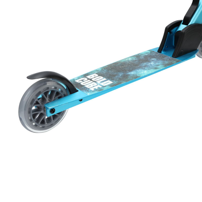 BOLDCUBE Kids Deluxe 2 Wheel Scooter Turquoise 6-14 years