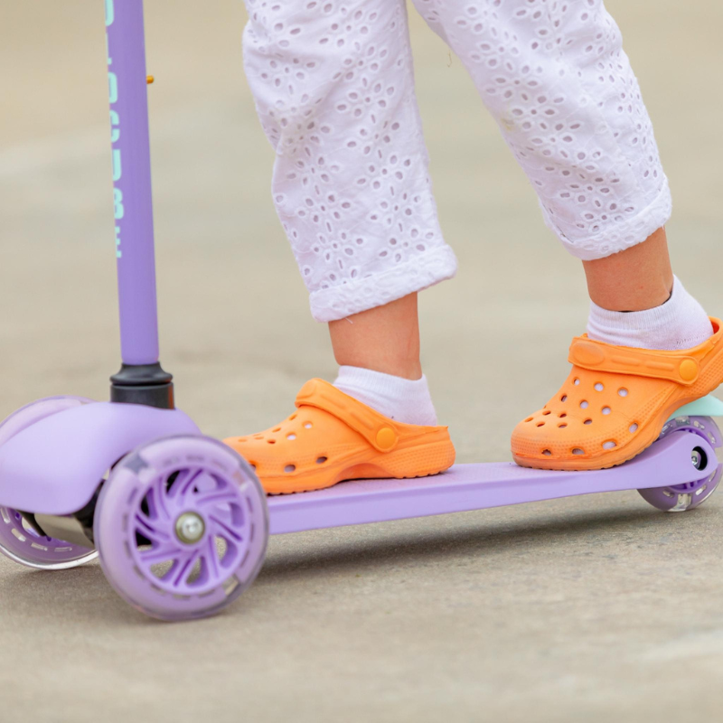 BOLDCUBE Kids Lilac Teeny 3 Wheel Scooter 2-5 years