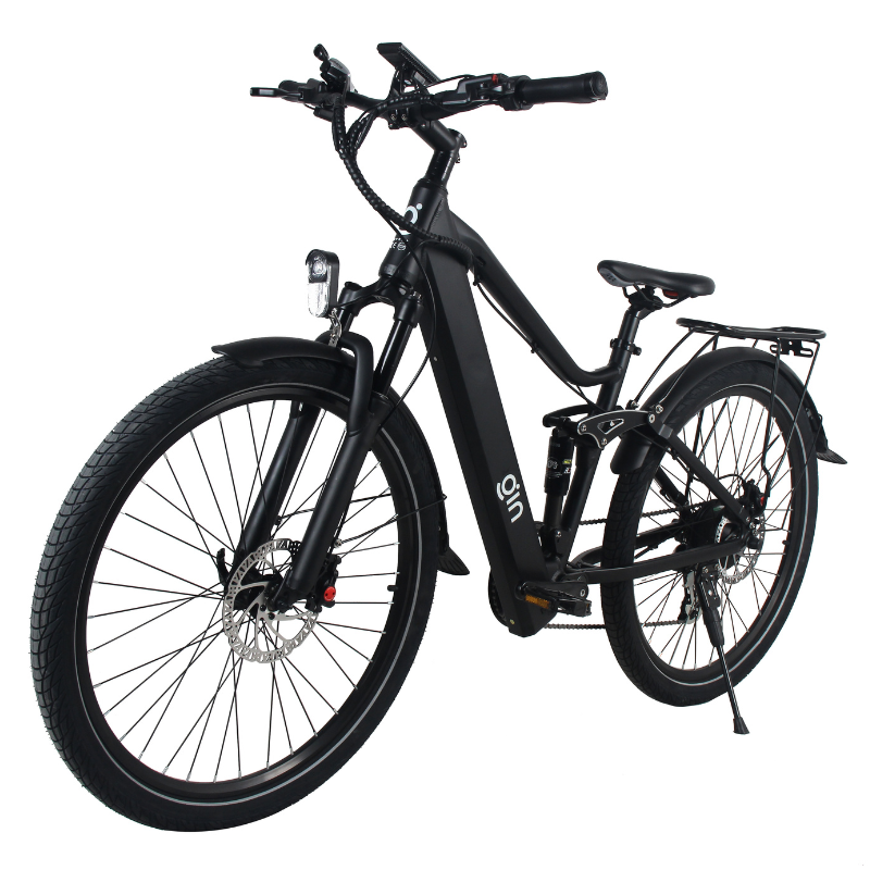 GIN X 250W: Electric Hybrid Bike Crossbar Black