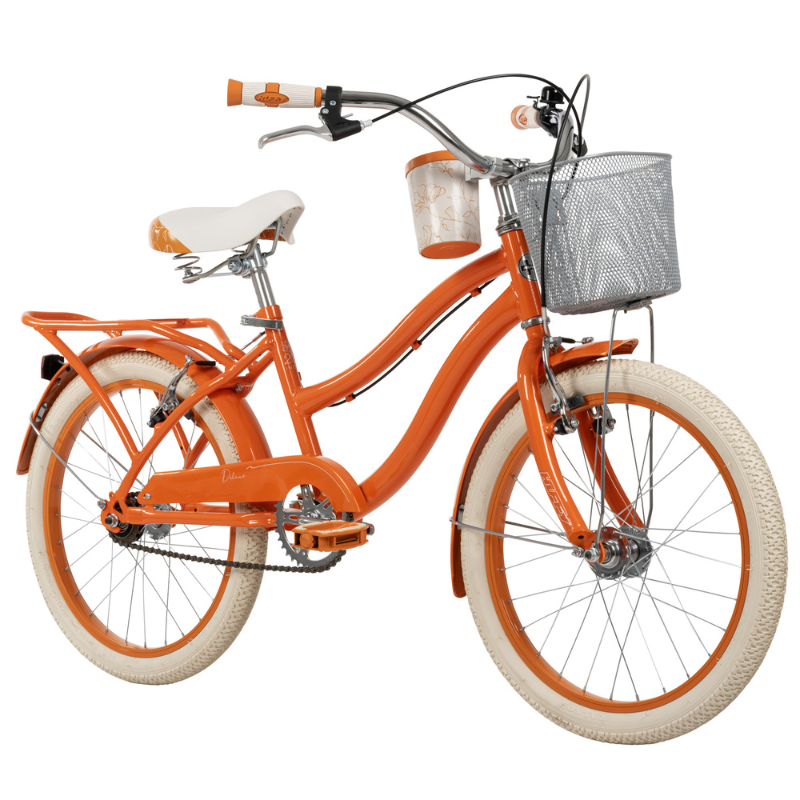 HUFFY Deluxe 20" Kid's Cruiser Bike 6-9 years Orange
