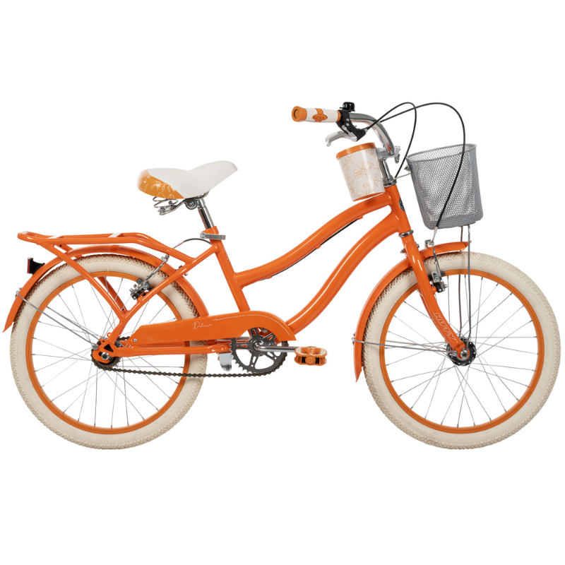 HUFFY Deluxe 20" Kid's Cruiser Bike 6-9 years Orange
