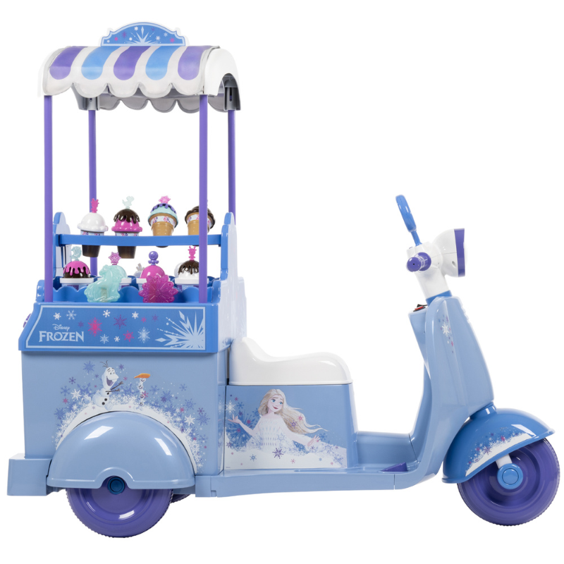 HUFFY Disney Frozen Ice Cream Kart 7.5v Electric Ride On 3-7 yrs