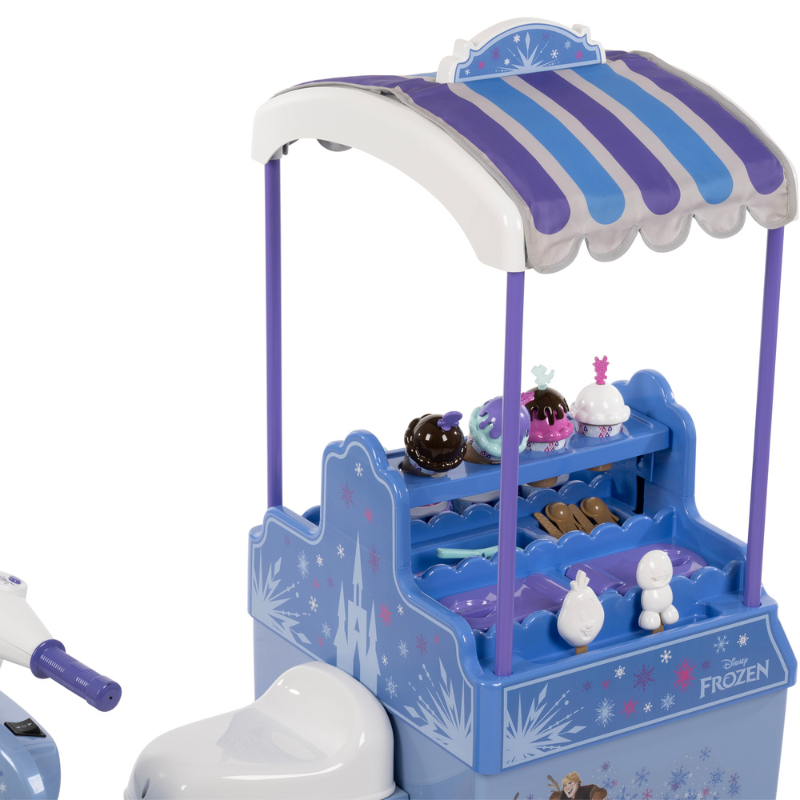 HUFFY Disney Frozen Ice Cream Kart 7.5v Electric Ride On 3-7 yrs