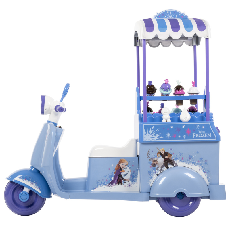 HUFFY Disney Frozen Ice Cream Kart 7.5v Electric Ride On 3-7 yrs