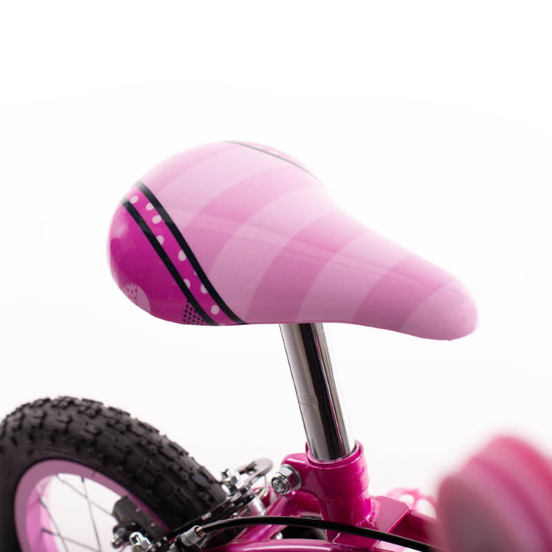 HUFFY Disney Minnie Mouse Kids Bike 12" Pink 3-5 Years + Stabilisers