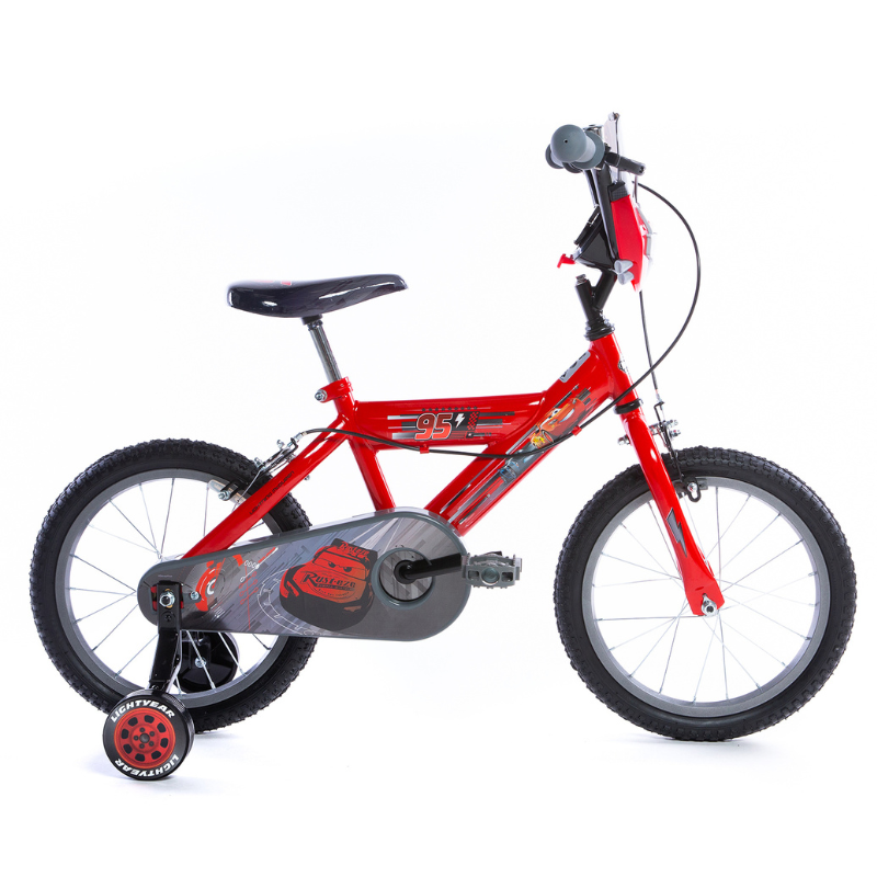 HUFFY Disney Pixar Cars 16 Bike 5 7 yrs Stabilisers Power to Pedal