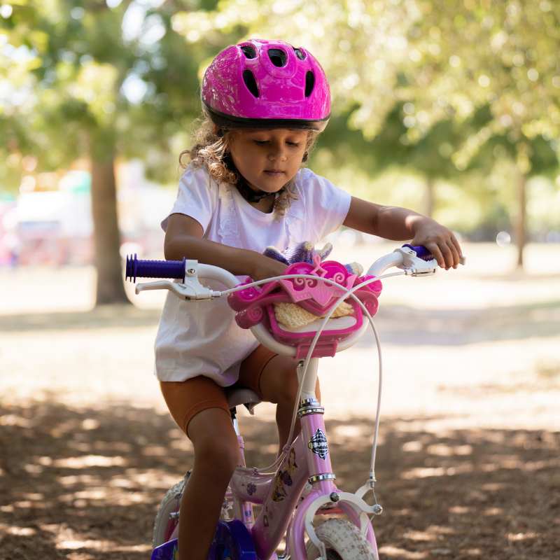 HUFFY Disney Princess Ariel 12" Kids Bike 3-5 years + Stabilisers