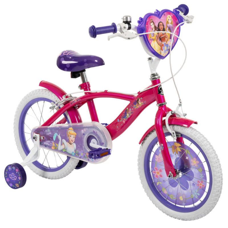 HUFFY Disney Princess 16" Bike 5-7 yrs Pink + Stabilisers