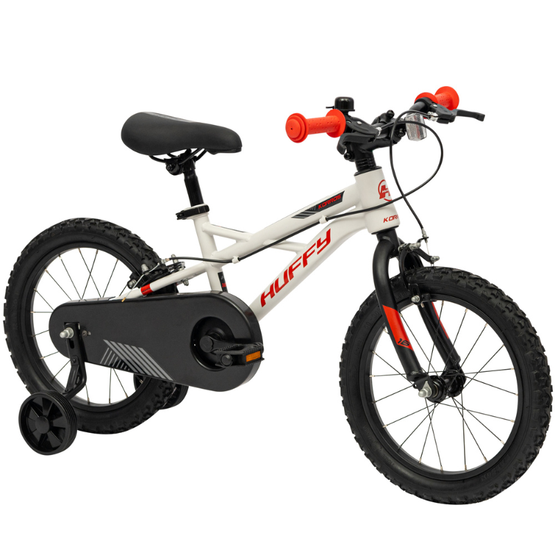 HUFFY Korros 16" Mountain Bike - Matte Cloud Grey 5-7 years