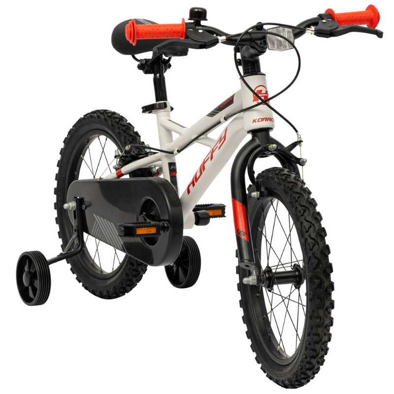 HUFFY Korros 16" Mountain Bike - Matte Cloud Grey 5-7 years
