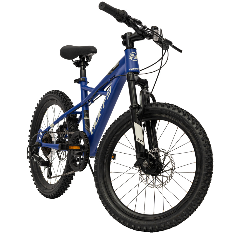 HUFFY Korros 20" Mountain Bike - Matte Blue 6-9 years