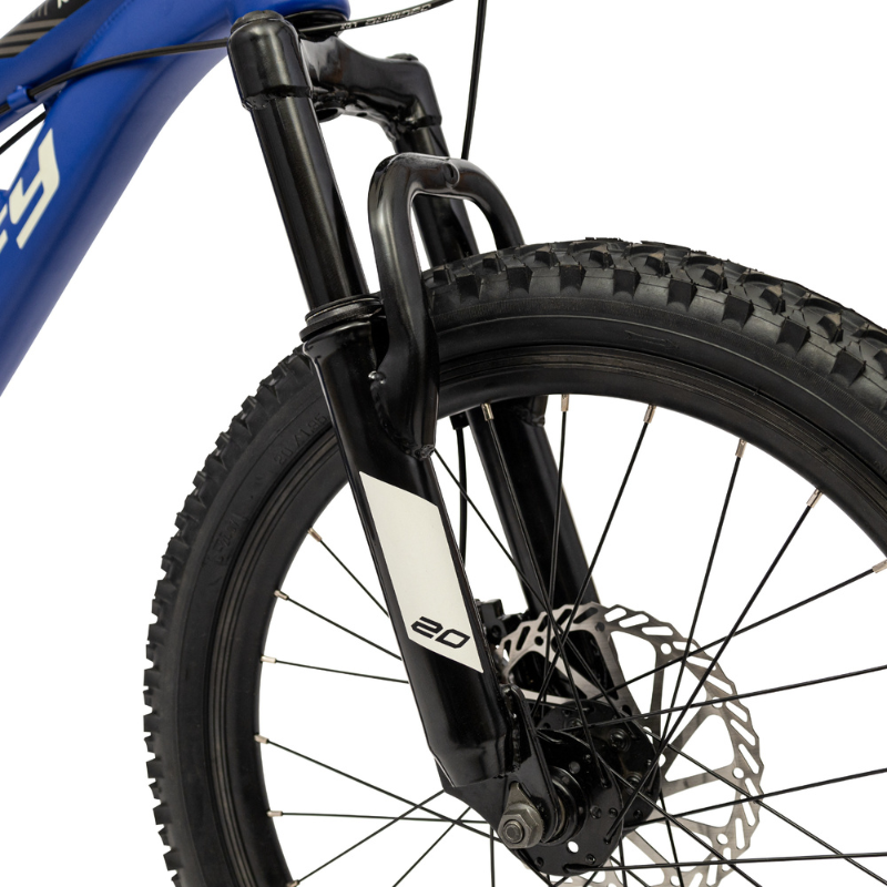 HUFFY Korros 20" Mountain Bike - Matte Blue 6-9 years