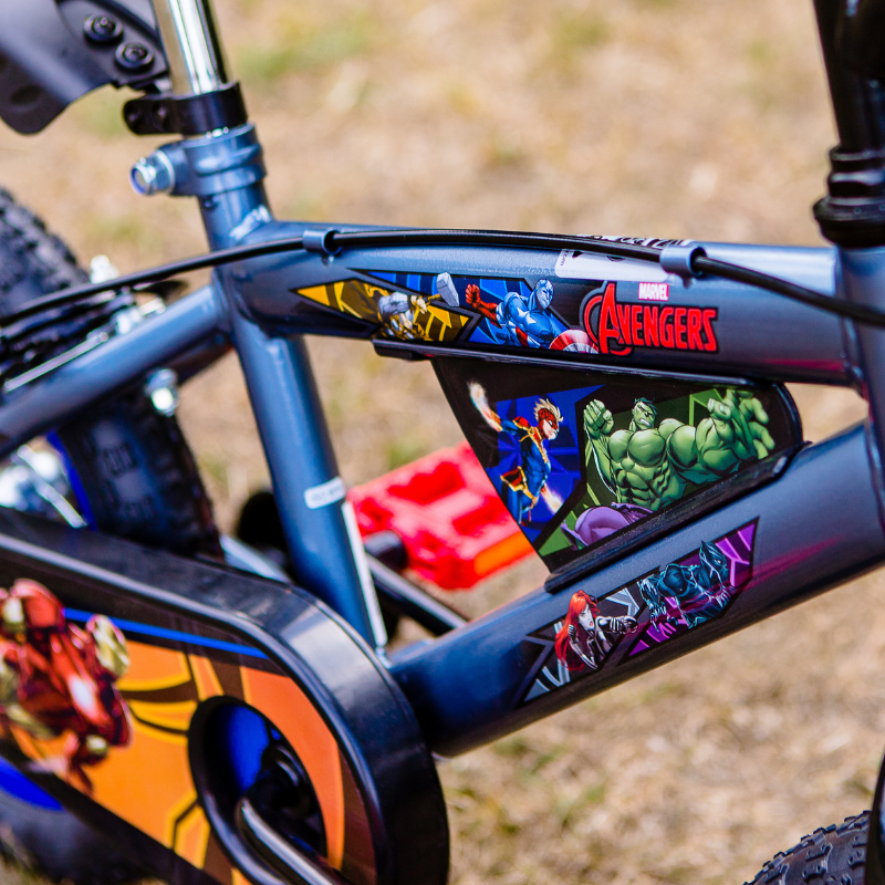 HUFFY Marvel Avengers 14" Bike 4-6 Years + Stabilisers