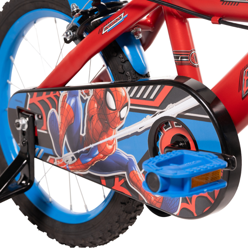 HUFFY Marvel Spider-Man 16" Bike 5-7 years Red + Stabilisers