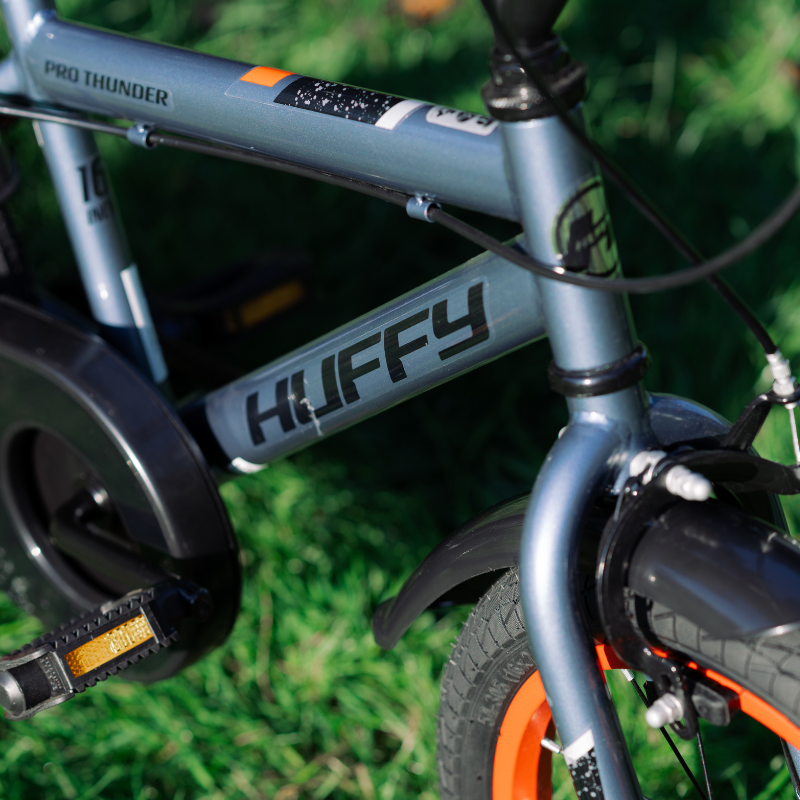 HUFFY Pro Thunder 16" BMX Bike Charcoal Grey 4-6 yrs