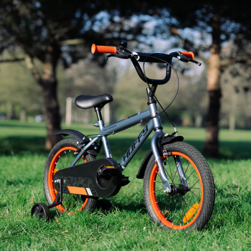 HUFFY Pro Thunder 16" BMX Bike Charcoal Grey 4-6 yrs