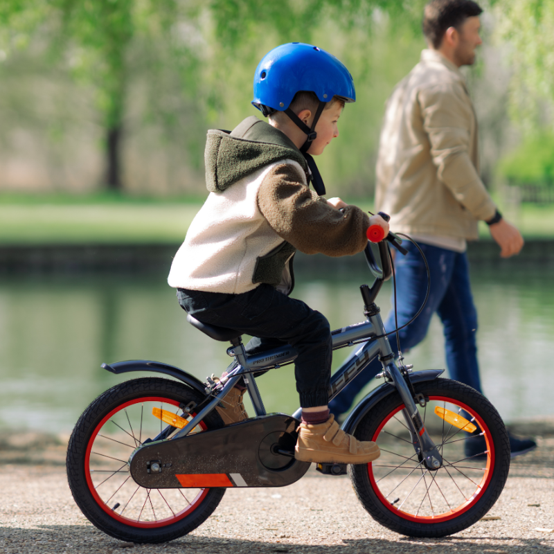 HUFFY Pro Thunder 16" BMX Bike Charcoal Grey 4-6 yrs