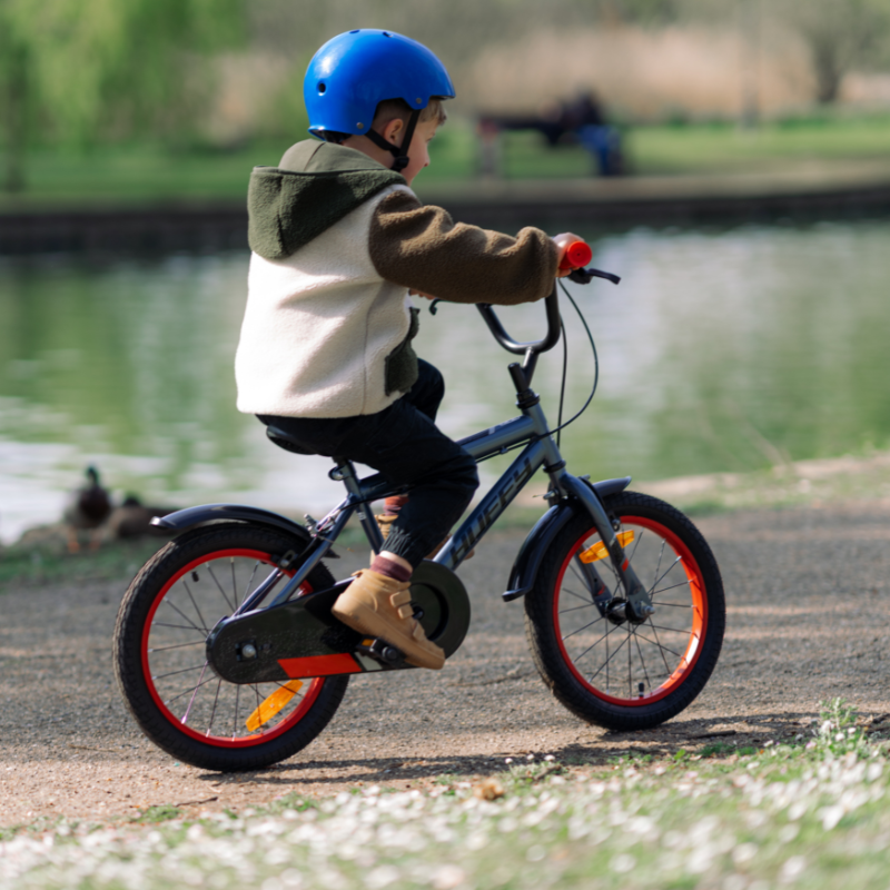 HUFFY Pro Thunder 16" BMX Bike Charcoal Grey 4-6 yrs