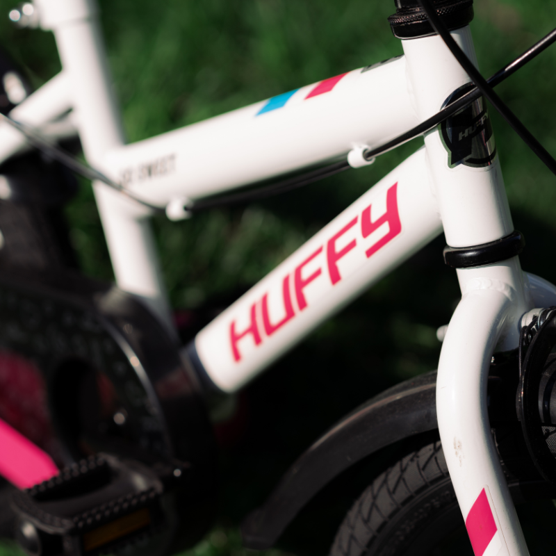 HUFFY So Sweet 16" Gloss White Girls Bike For Kids 4-6yrs