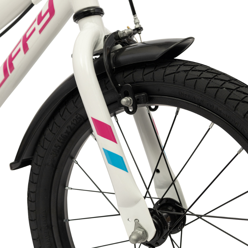HUFFY So Sweet 16" Gloss White Girls Bike For Kids 4-6yrs
