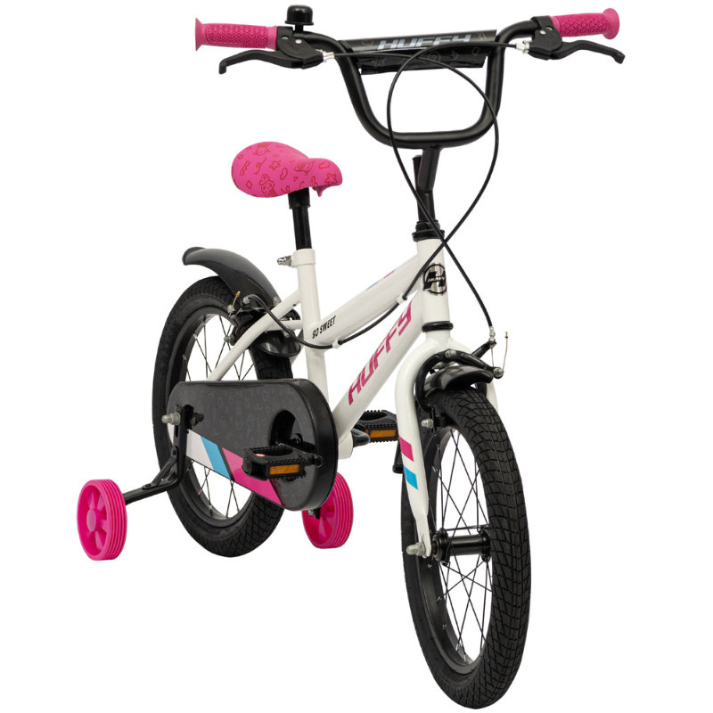 HUFFY So Sweet 16" Gloss White Girls Bike For Kids 4-6yrs