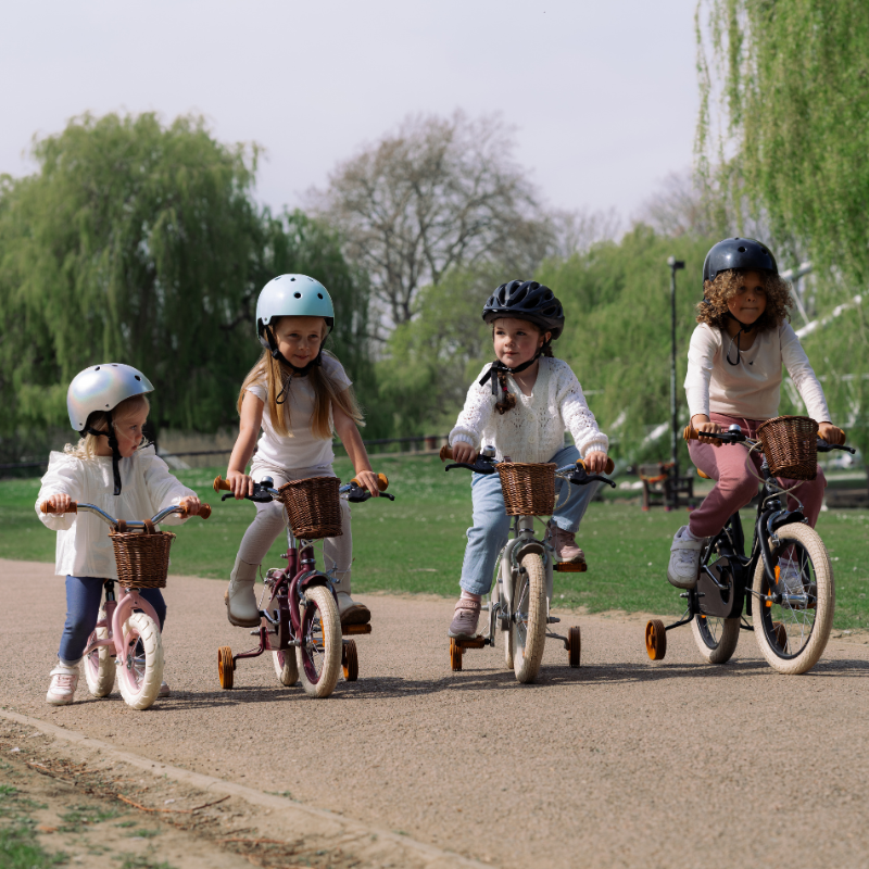 HUFFY Vintage 10-inch Balance Bike for Kids 2-4 years Dusted Pink