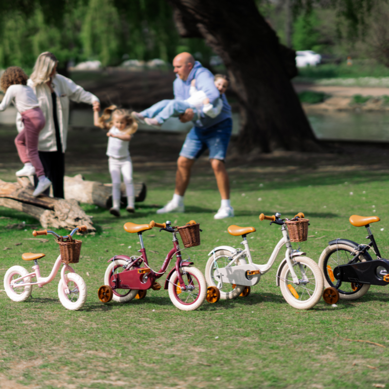 HUFFY Vintage 10-inch Balance Bike for Kids 2-4 years Dusted Pink