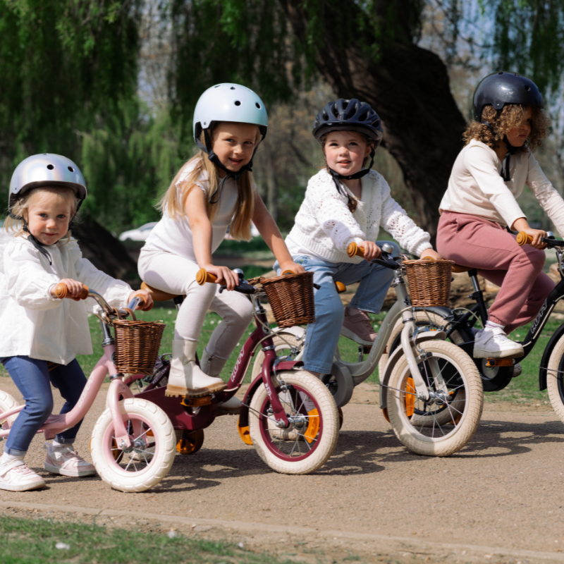 HUFFY Vintage 10-inch Balance Bike for Kids 2-4 years Dusted Pink