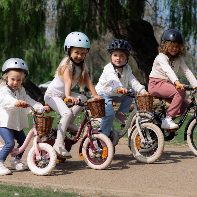 HUFFY Vintage 12-inch Bike for Kids 3-5 years Dark Berry