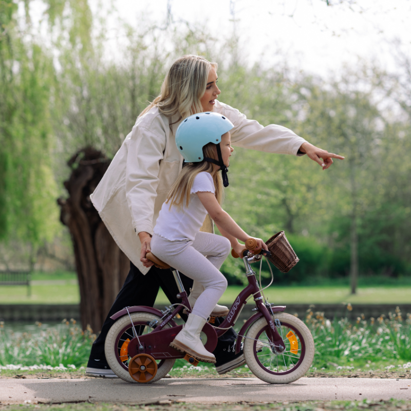 HUFFY Vintage 12-inch Bike for Kids 3-5 years Dark Berry