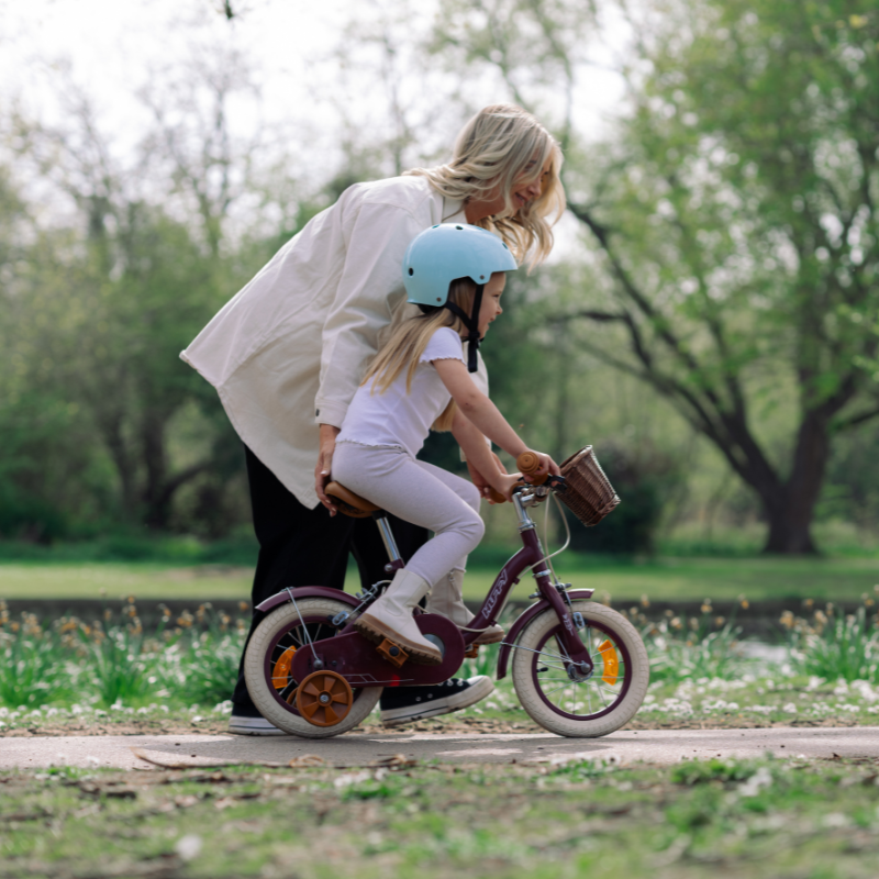 HUFFY Vintage 12-inch Bike for Kids 3-5 years Dark Berry