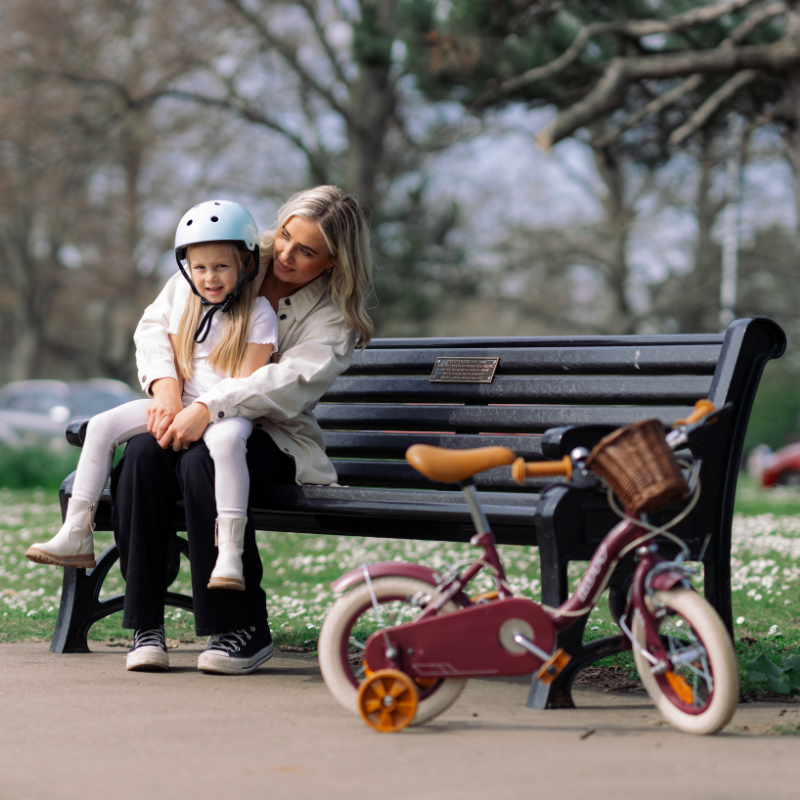 HUFFY Vintage 12-inch Bike for Kids 3-5 years Dark Berry
