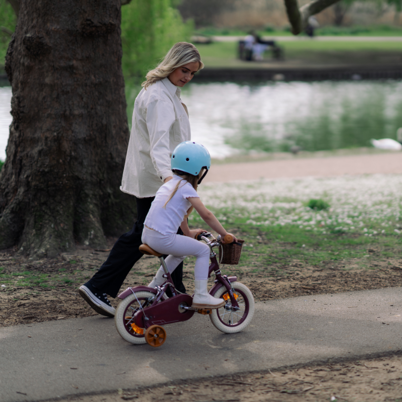 HUFFY Vintage 12-inch Bike for Kids 3-5 years Dark Berry