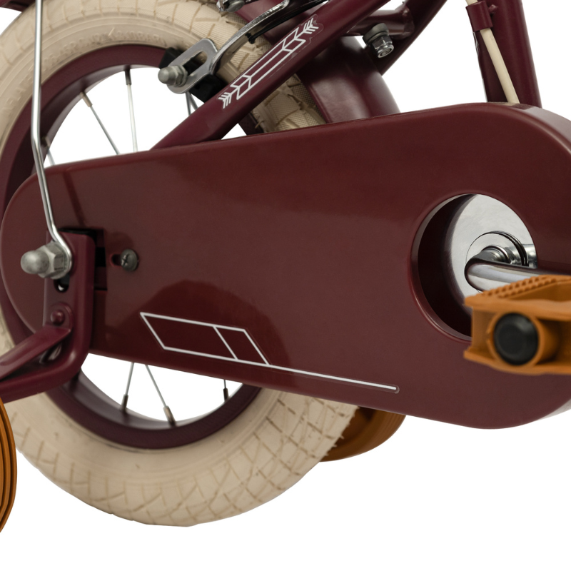 HUFFY Vintage 12-inch Bike for Kids 3-5 years Dark Berry