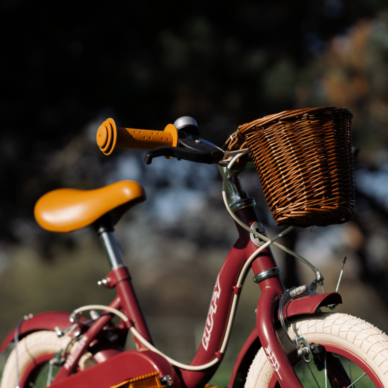 HUFFY Vintage 12-inch Bike for Kids 3-5 years Dark Berry