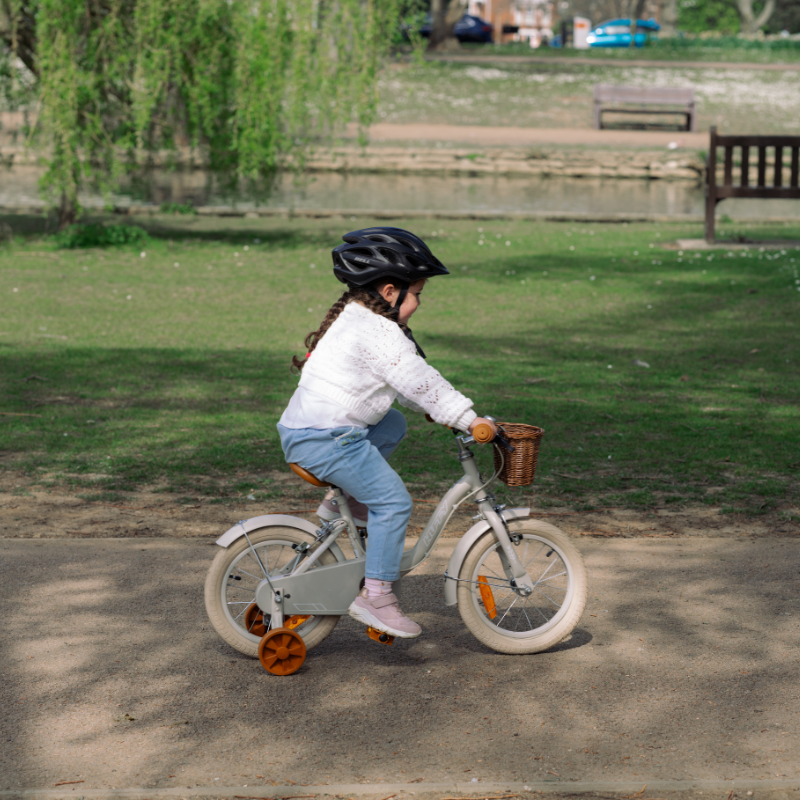 HUFFY Vintage 14-inch Bike for Kids 4-6 years Grey Matte