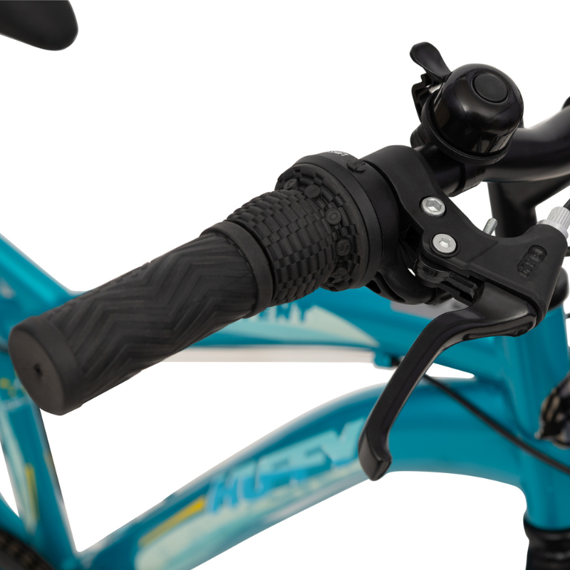 HUFFY Extent Kids Mountain Bike 20" Wheel, 6-9 Years - Aqua Blue