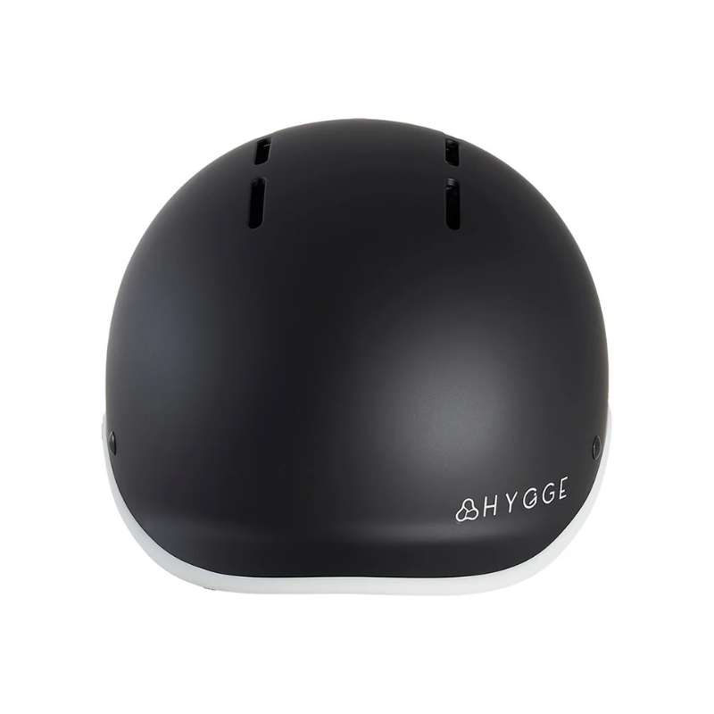 HYGEE Retro Black Helmet