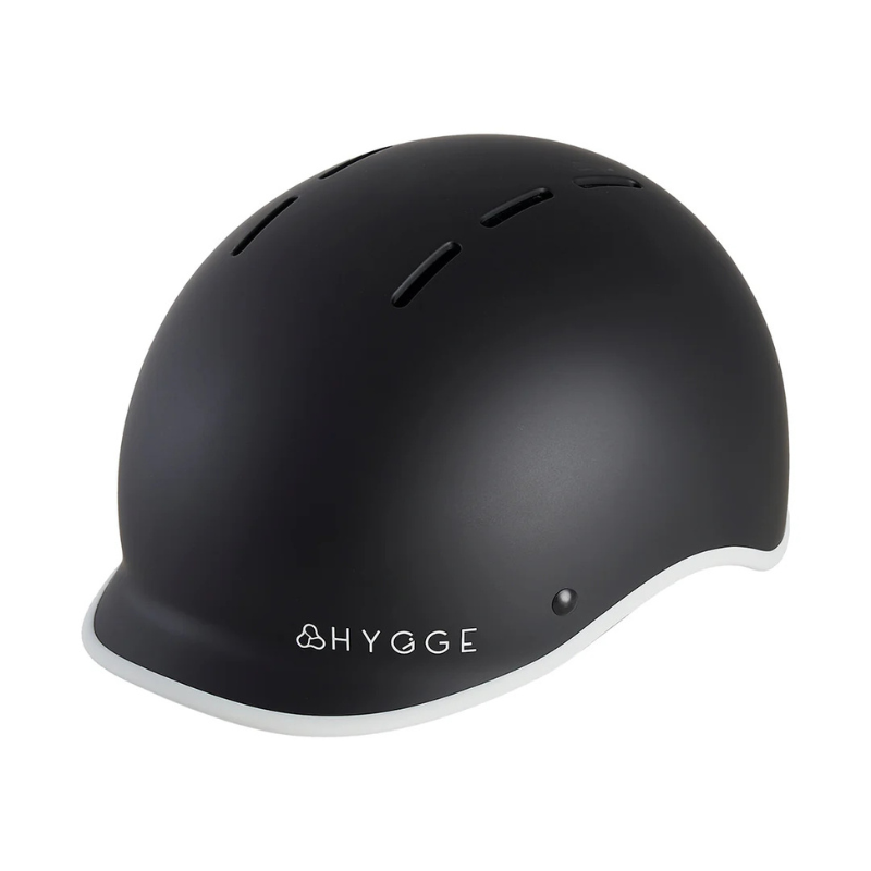 HYGEE Retro Black Helmet