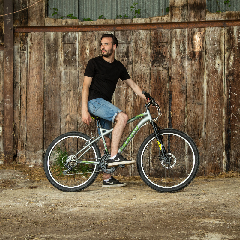 Hardtail Adult Mountain Bike- Extent 26"- 18 speed