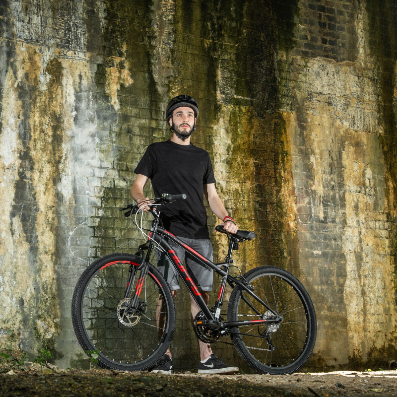 Hardtail Adult Mountain Bike- Extent 27.5"-18 Speed