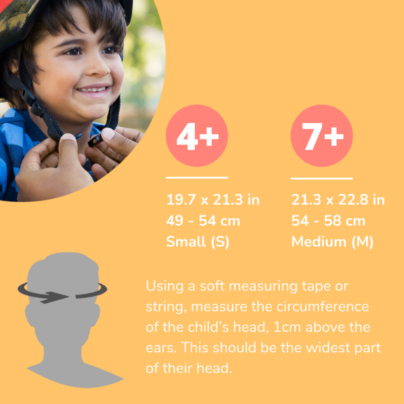 BOLDCUBE Galaxy Sky Blue Kids Helmet