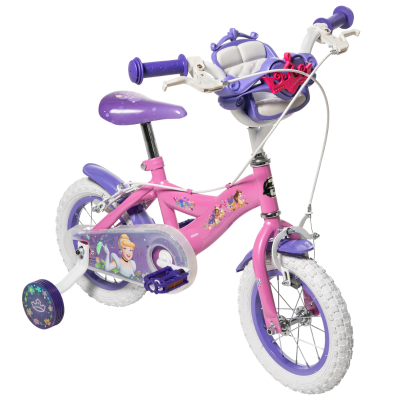 HUFFY Disney Princess Cinderella 12" Kids Bike 3-5 years + Stabilisers